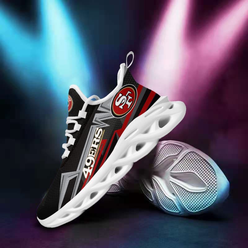 san francisco 49ers yezy running sneakers 801 stbhp