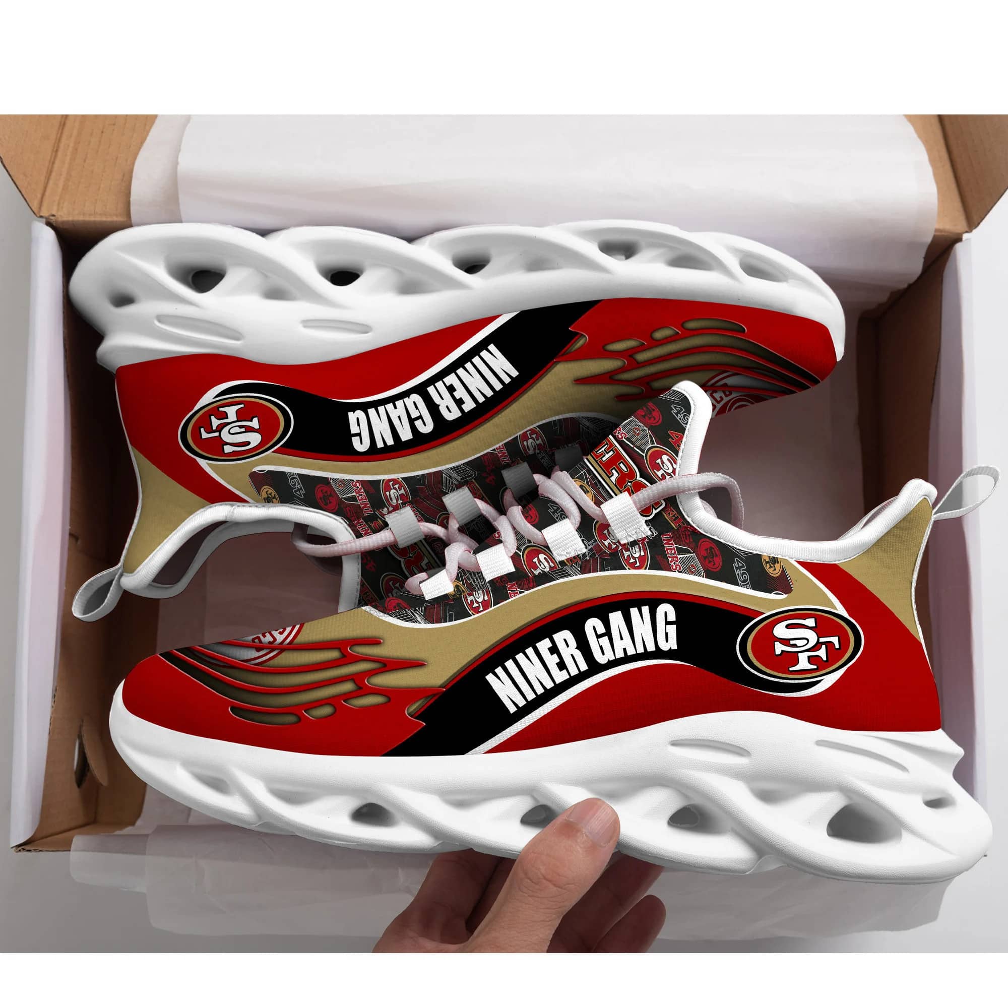 san francisco 49ers yezy running sneakers bb191 xh0dr