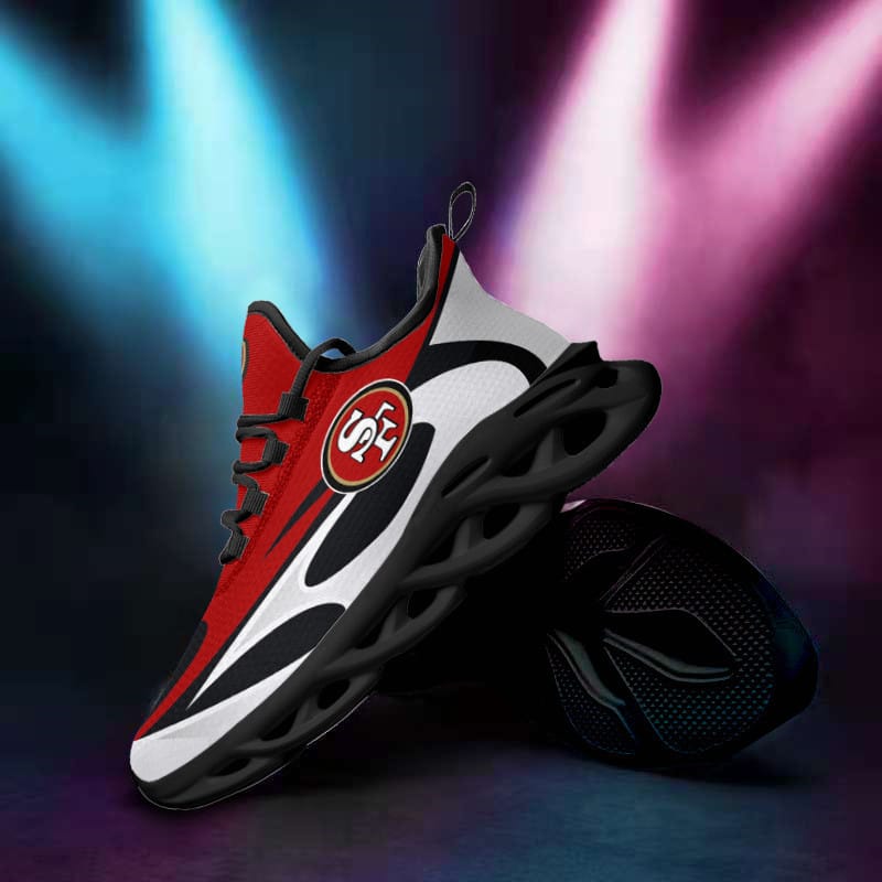 san francisco 49ers yezy running sneakers bg707 mclto