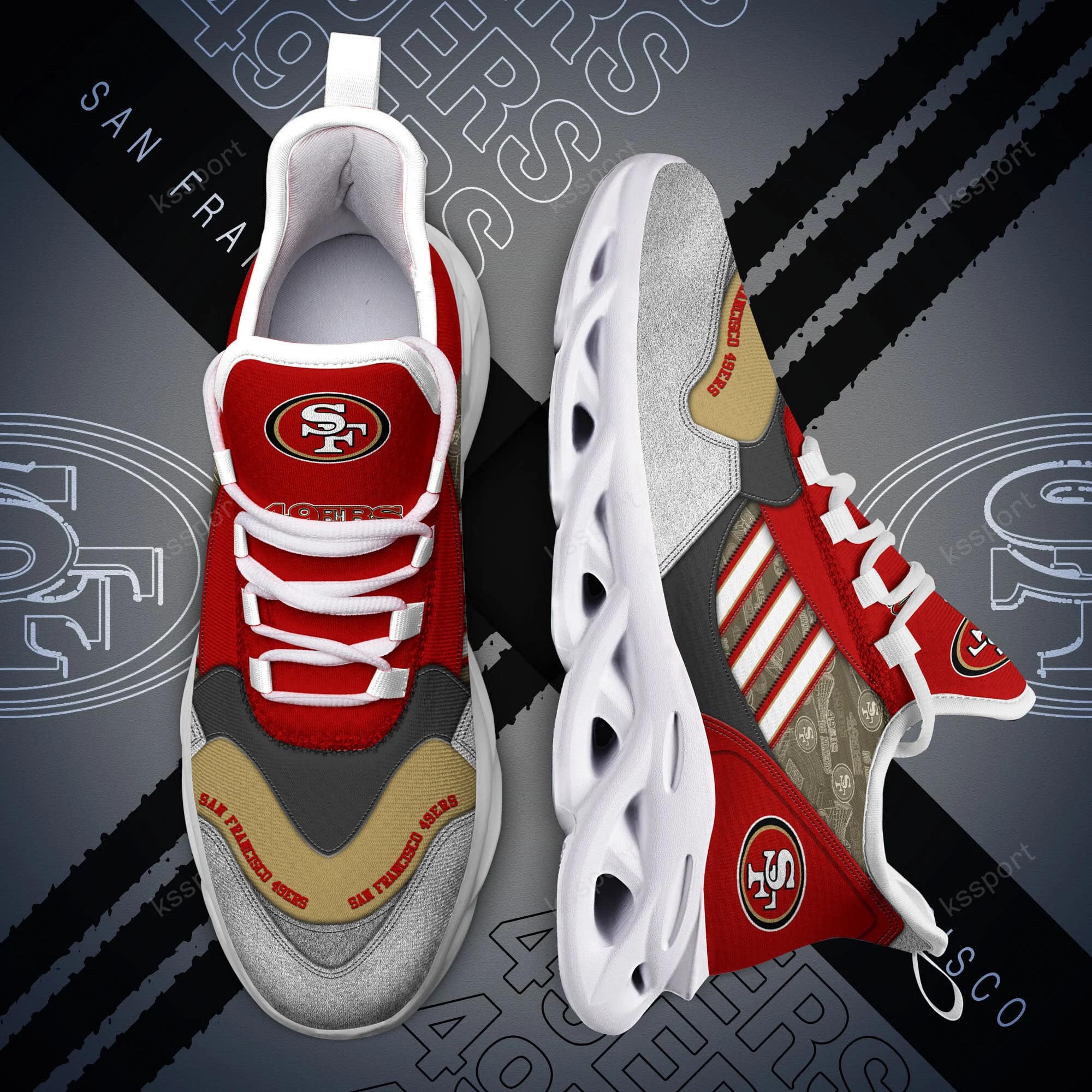 san francisco 49ers yezy running sneakers bg735 zmmz6