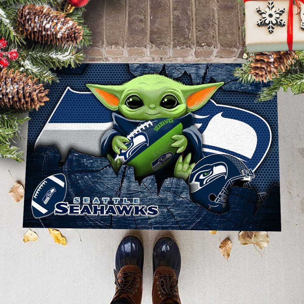seattle seahawks doormat bg150 tv24z