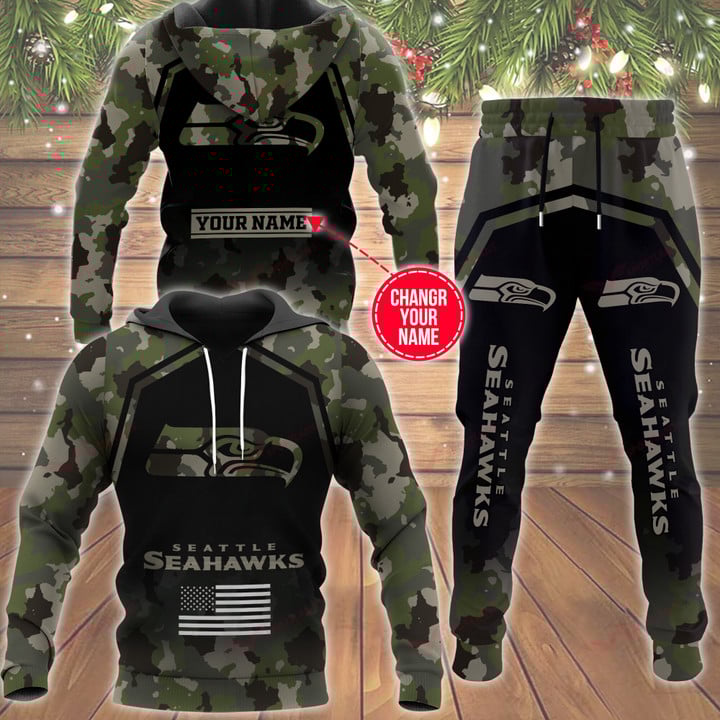 seattle seahawks personalized hoodie and joggers bb562 2hq4n