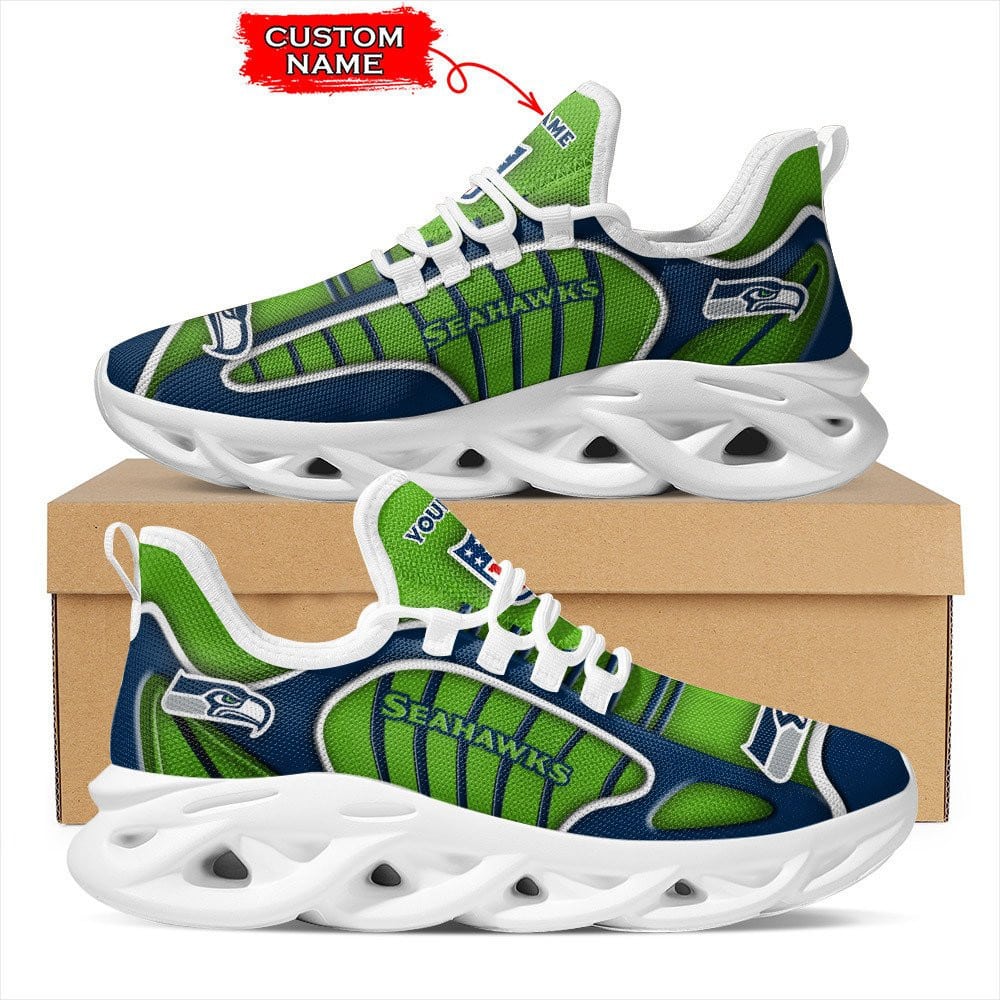 seattle seahawks personalized yezy running sneakers bg137 4wjnw