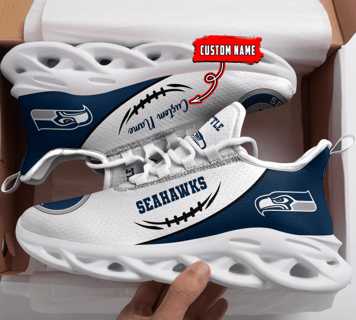 seattle seahawks personalized yezy running sneakers bg67 ynpje