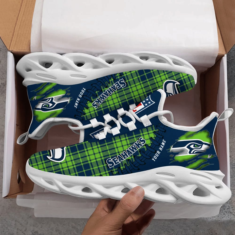 seattle seahawks personalized yezy running sneakers spd303 kr5sq