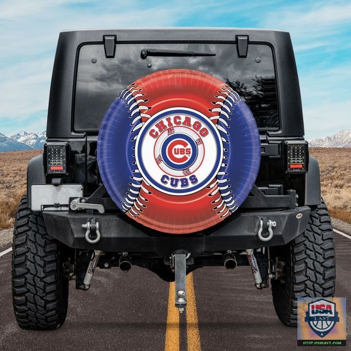 t5urwDFY BDT270522 72xxxChicago Cubs MLB Spare Tire Cover