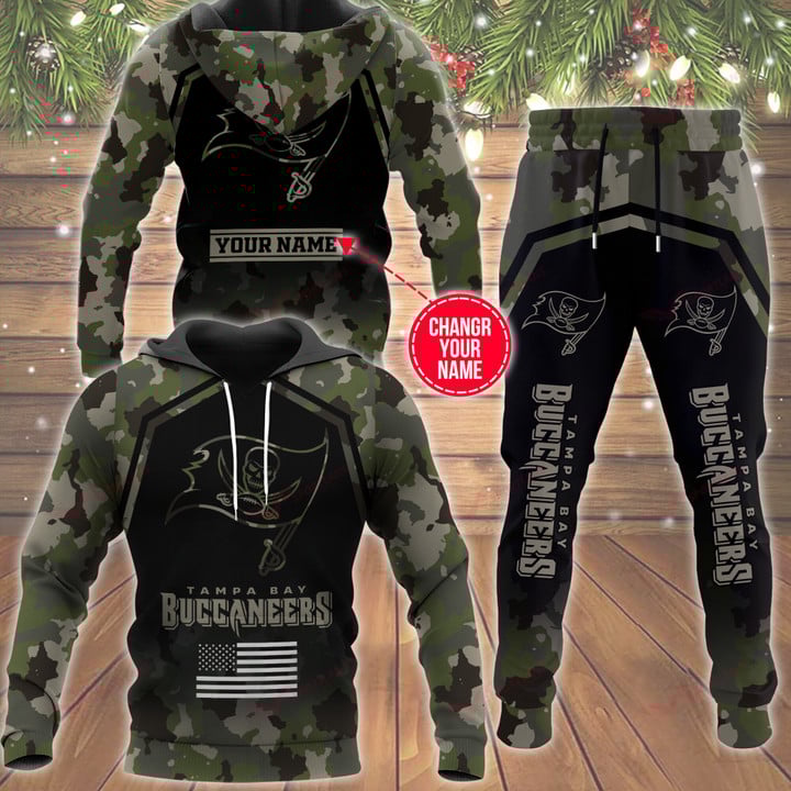 tampa bay buccaneers personalized hoodie and joggers bb563 66m5z