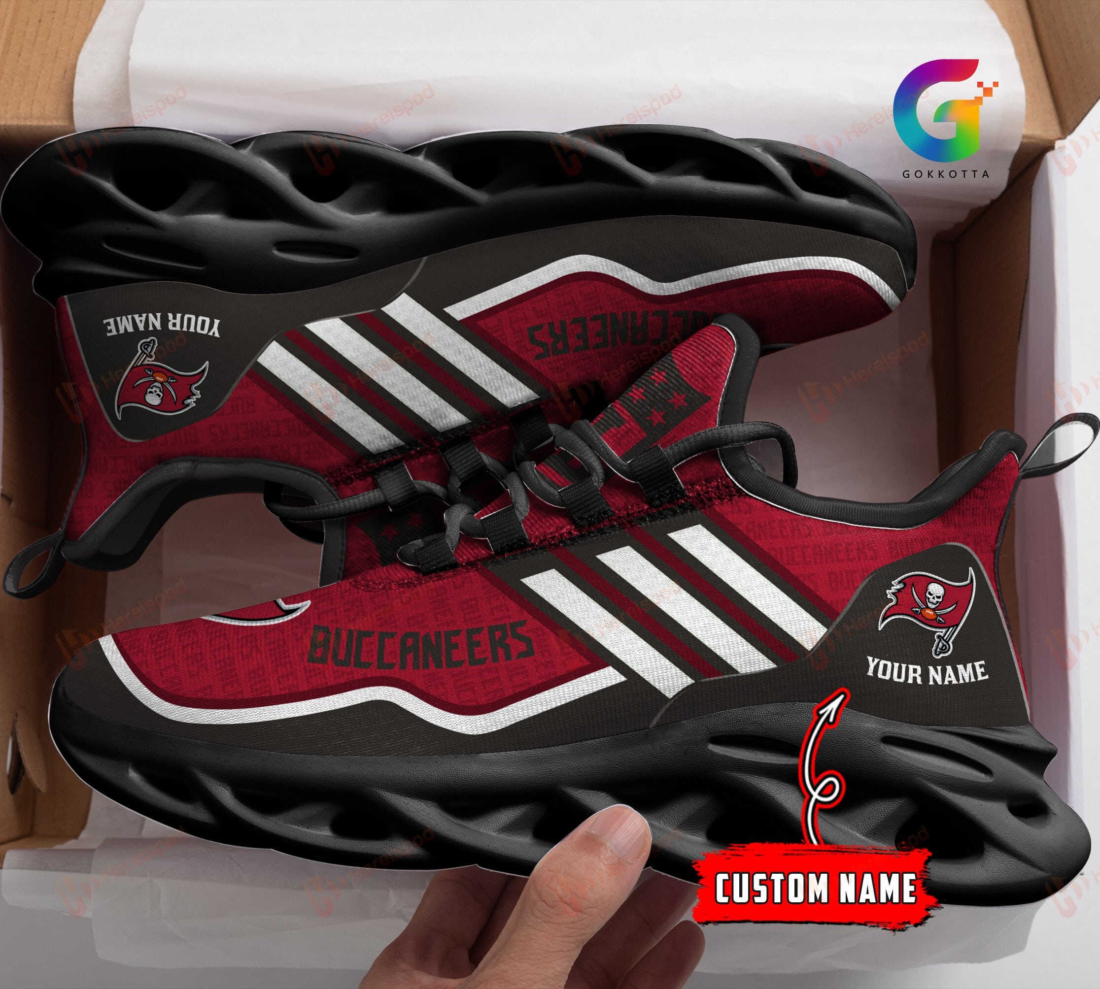 tampa bay buccaneers personalized yezy running sneakers 129 dzt2n