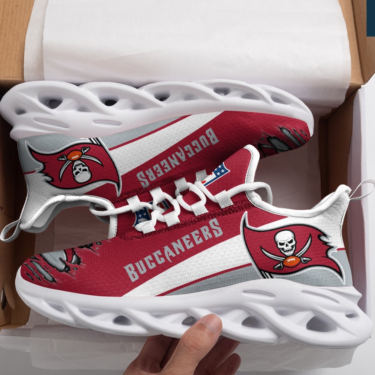tampa bay buccaneers yezy running sneakers 909 rtp48