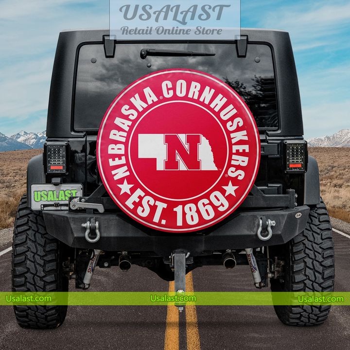 tkBSiaS9 nebraska cornhuskers est 1869 spare tire cover 1 4YtTp