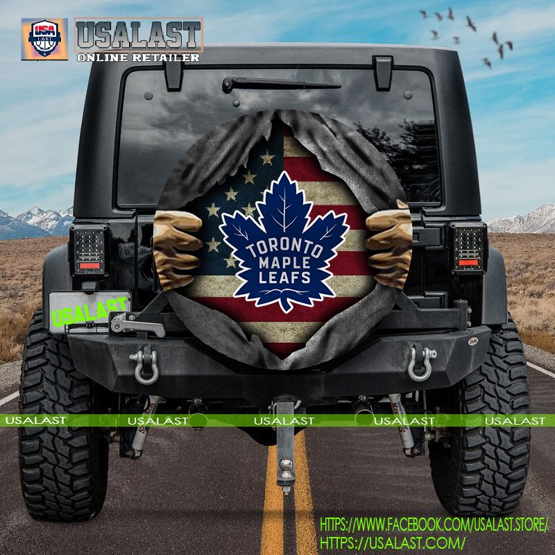 toronto maple leafs spare tire cover 1 vNLLA