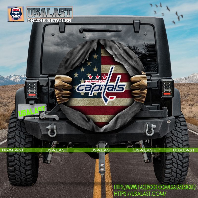 washington capitals spare tire cover 1 B7Swo
