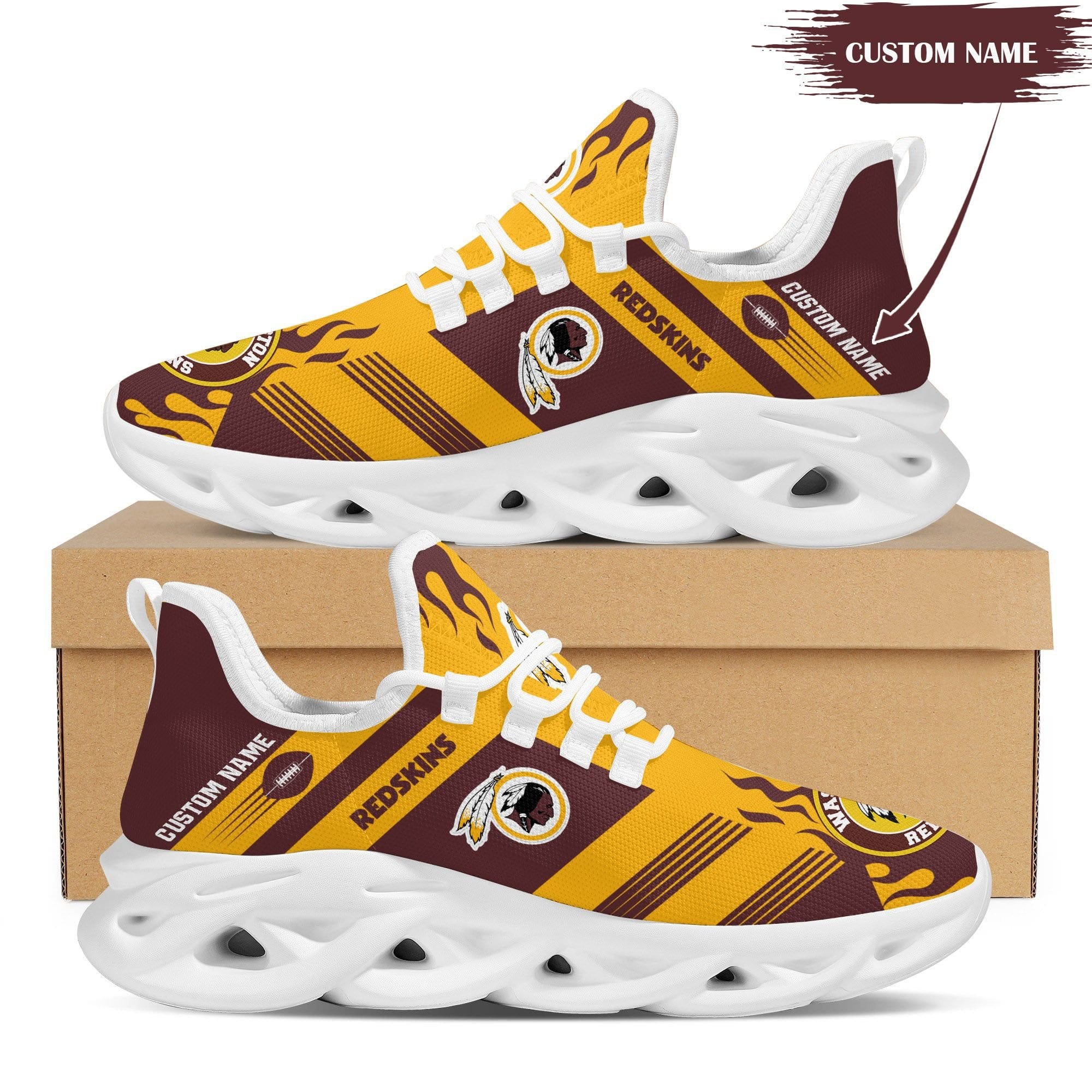 washington redskins personalized yezy running sneakers bb579 ouwix