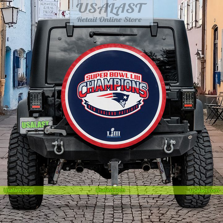 xHZnirO2 new england patriots super bowl liii champions spare tire cover 1 Uz6jT