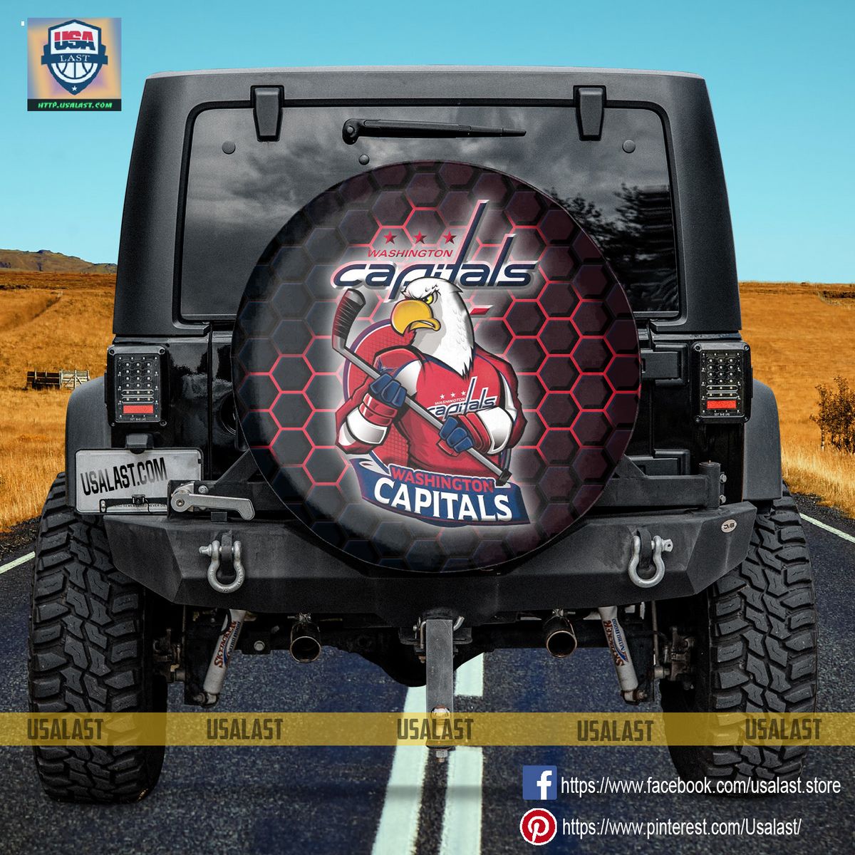 xnKLN3m7 washington capitals mlb mascot spare tire cover 3 NIYCq
