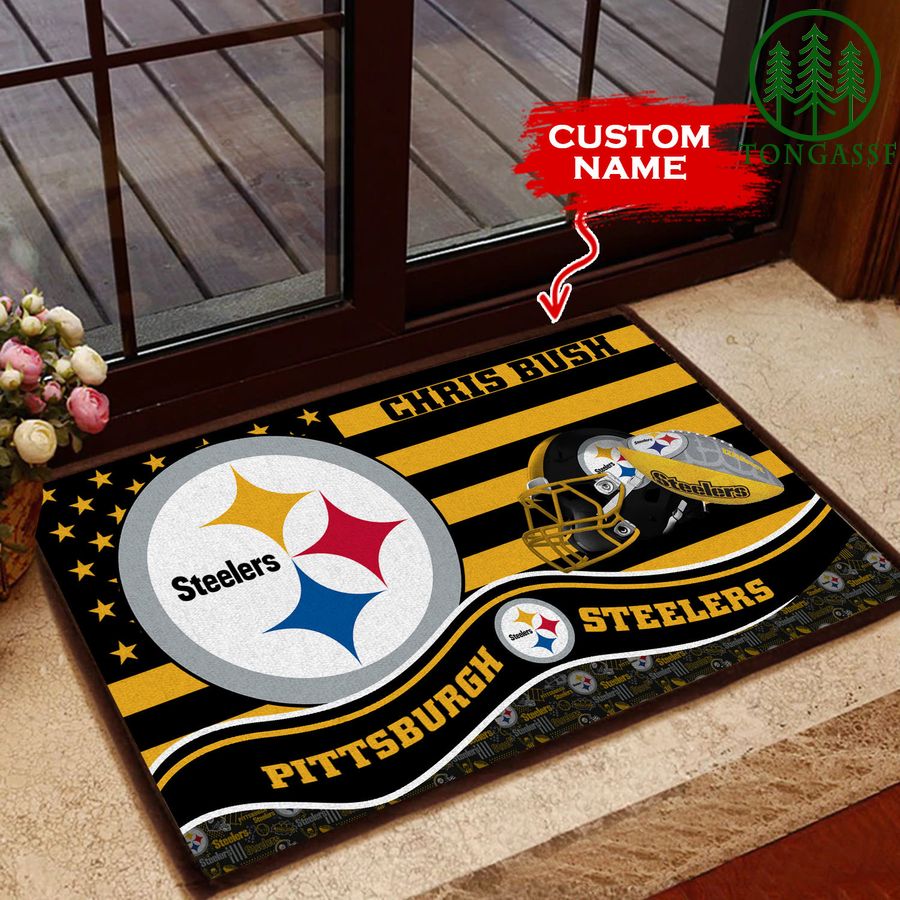 zuiXyghq 69 Pittsburgh Steelers Limited Doormat for fans NFL